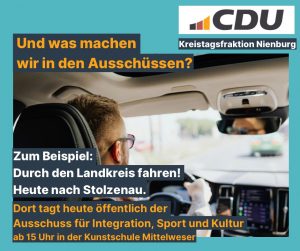 Kreistagsarbeit vor Ort: Ausschuss für Integration, Sport und Kultur tagt in Stolzenau